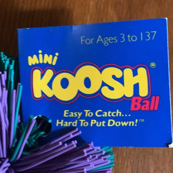 VINTAGE 1991 MINI KOOSH BALL WITH KOOSH TAG! - Picture 6 of 7